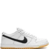 SB Dunk Low White Gum