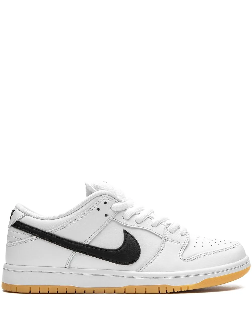 SB Dunk Low White Gum