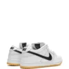 SB Dunk Low White Gum